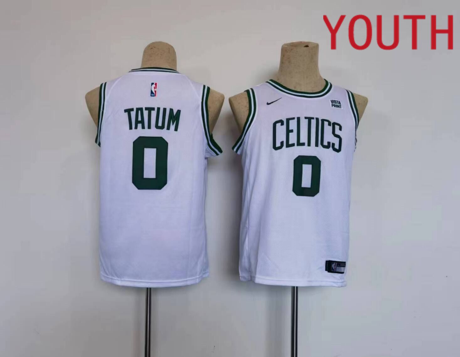 Youth Boston Celtics #0 Tatum White Nike Game 2023 NBA Jersey->philadelphia 76ers->NBA Jersey